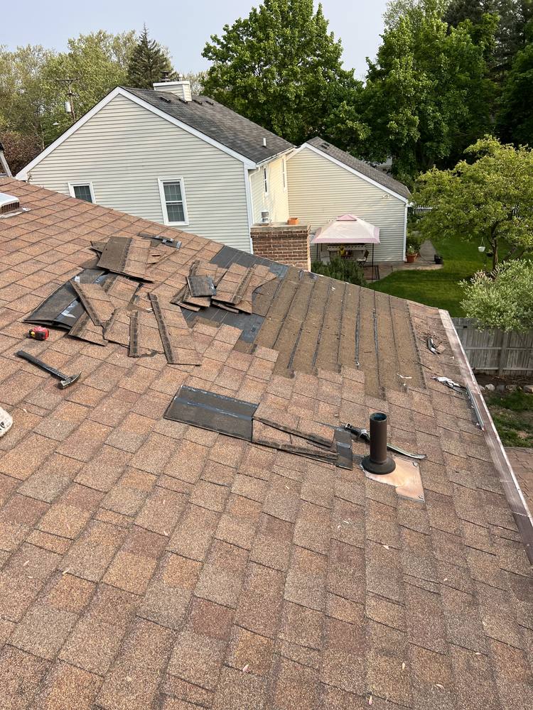 Ridge Vent and Bath Fan Vent Added in West Michigan — photo 1 of 12