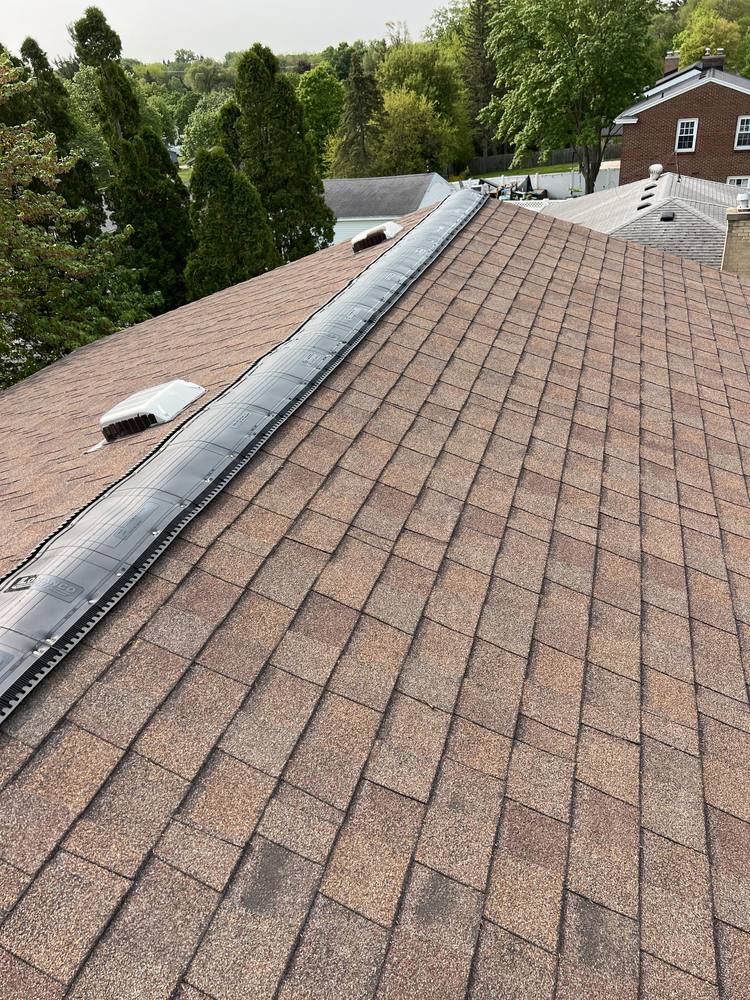 Ridge Vent and Bath Fan Vent Added in West Michigan — photo 10 of 12
