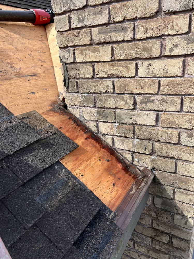 Stone Chimney Re-Flash in West Michigan — photo 13 of 22