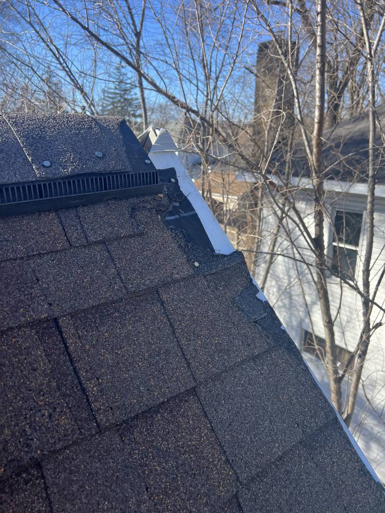 Tree Damage to a Roof in West Michigan — photo 8 of 17